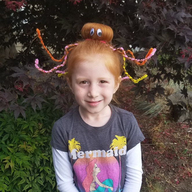 Crazy Hair Day Octopus by Secrets of a Supermom